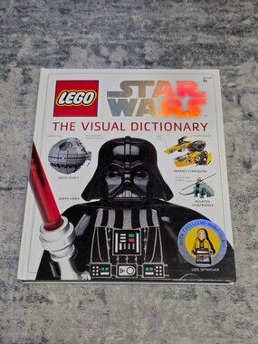 Book Lego Starwars The Visual Dictionary With Luke Skywalker lego figurine